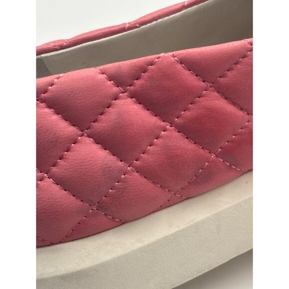 Franco Sarto Prato 3 Slip On Platform Quilted Leather Sneaker, Blush Pink, 8M - Picture 6 of 14